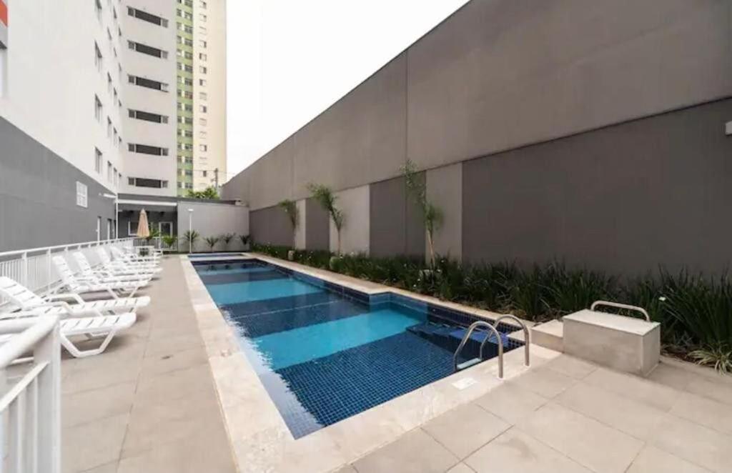 Refinado Studio No Bras Com Piscina/Metro Bras Sao Paulo Dış mekan fotoğraf